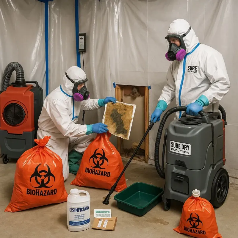 Contaminated Water Handling Protocols process in Glassmanor, MD