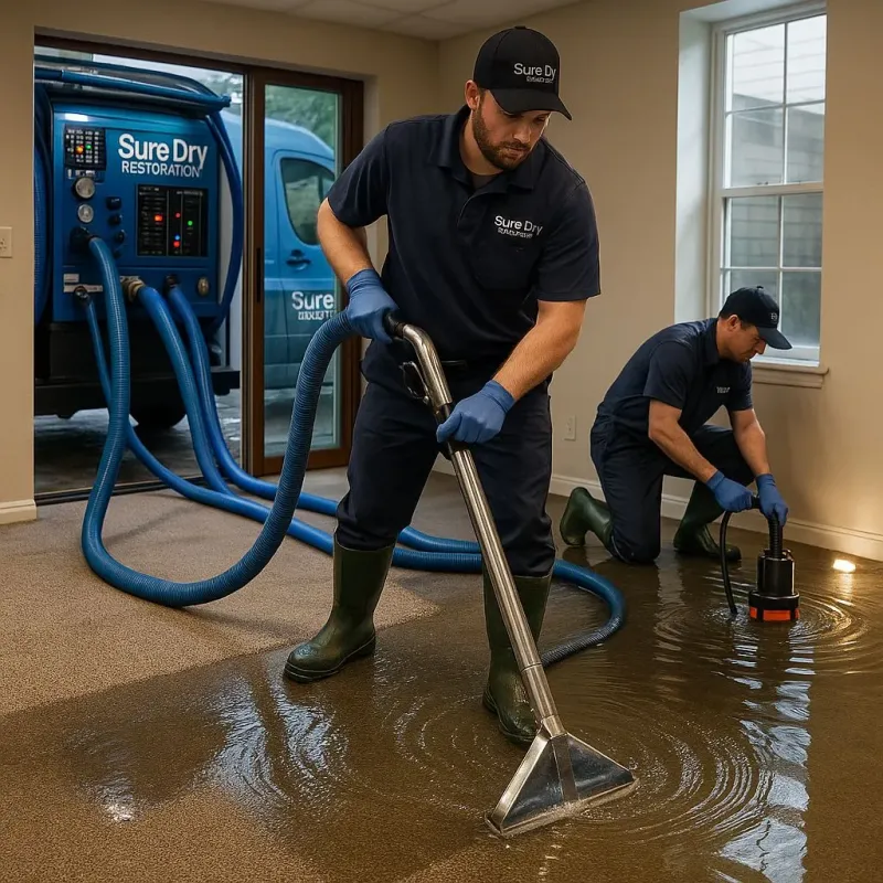 Water Extraction and Removal process in Glassmanor, MD